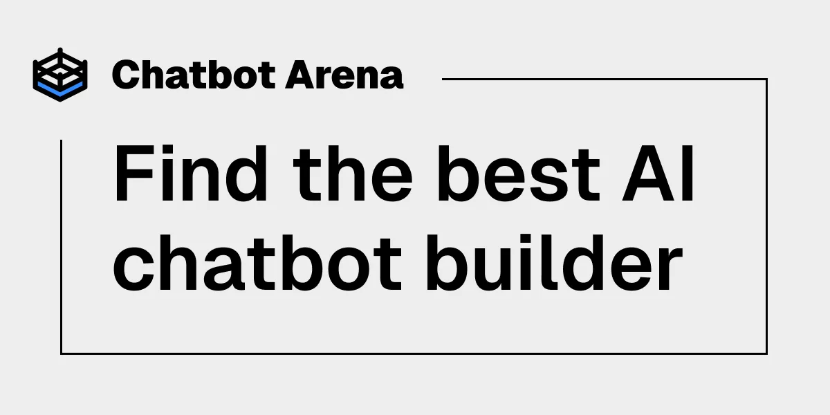 Preview of Chatbotarena