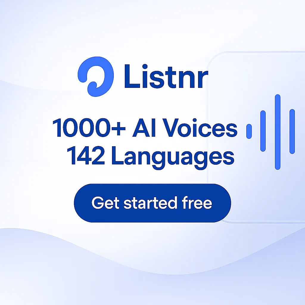 Preview of Listnr AI