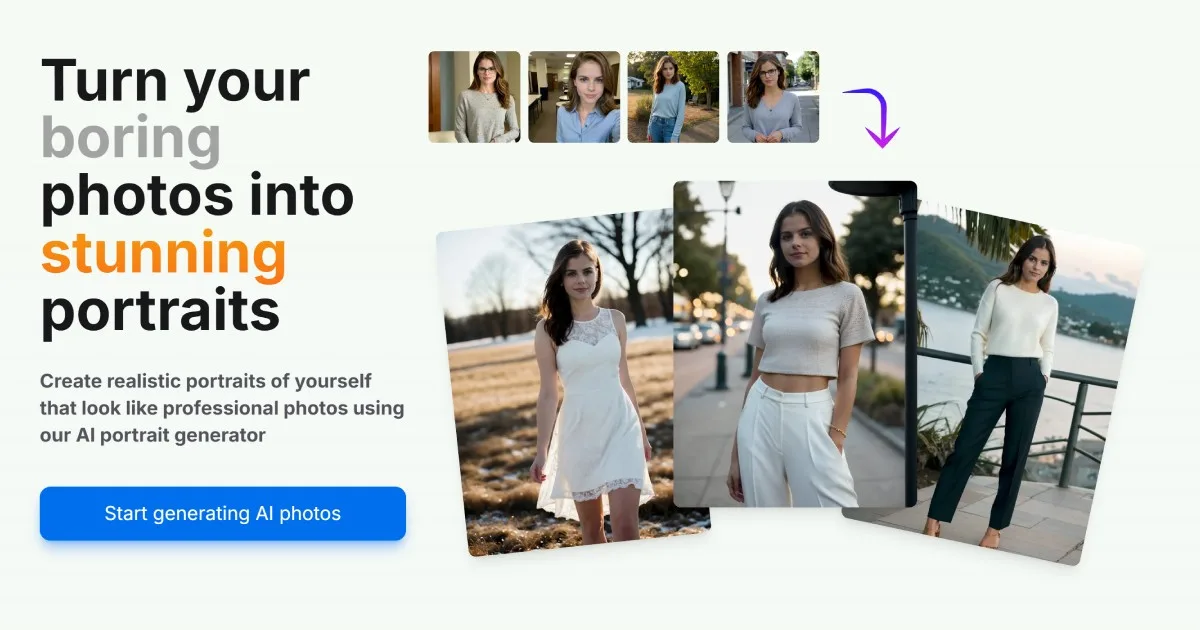 Preview of Realistic AI Portrait Photos Generator