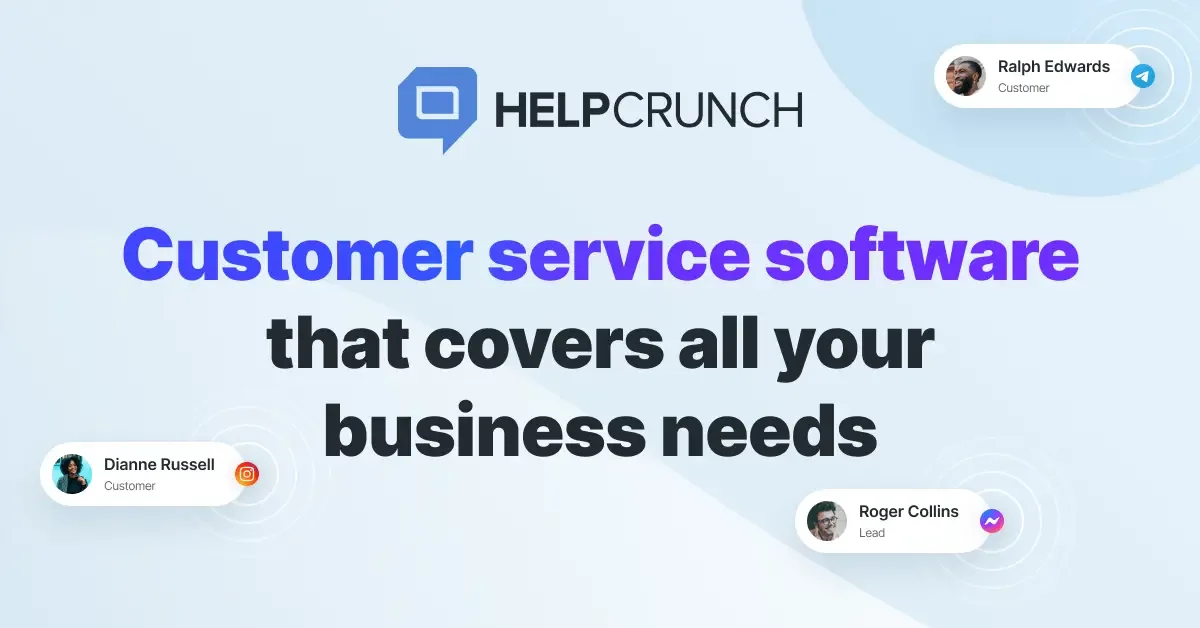Preview of HelpCrunch