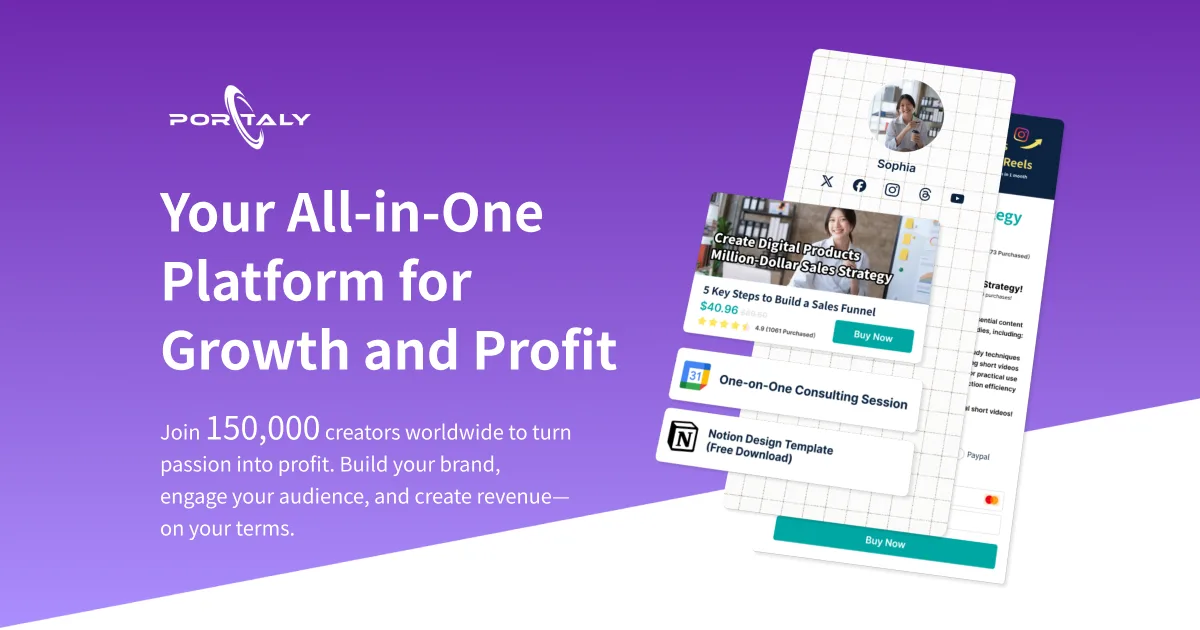 Preview of Portaly