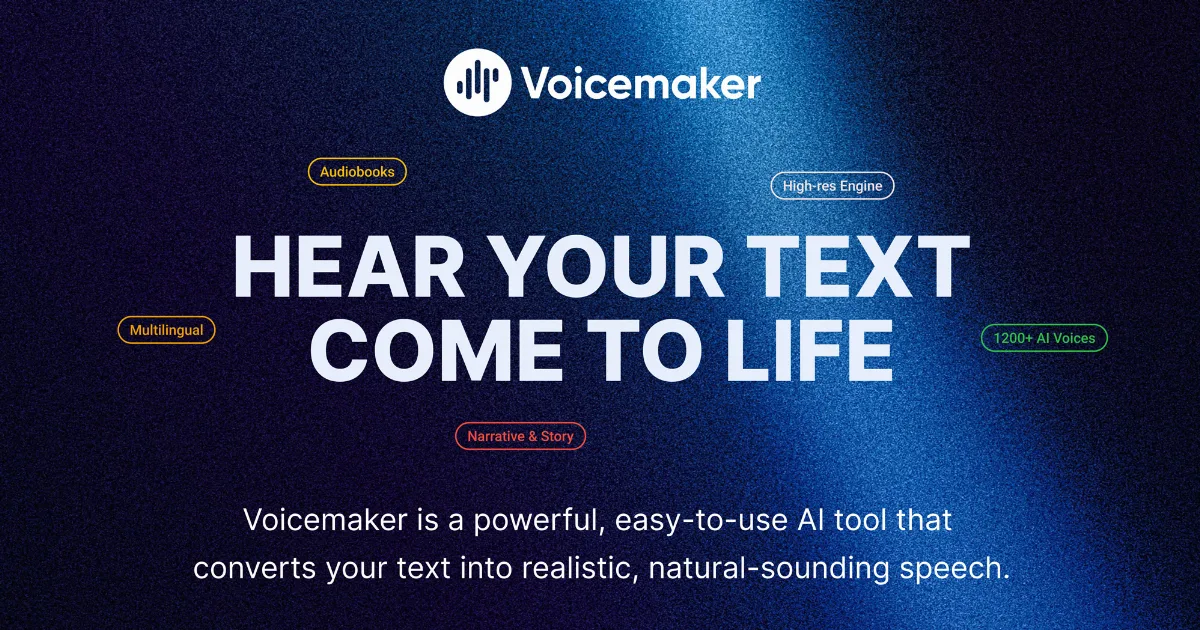 Preview of Voicemaker