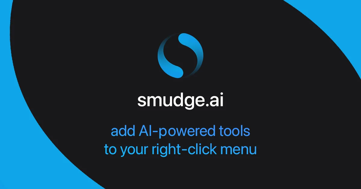 Preview of smudge.ai