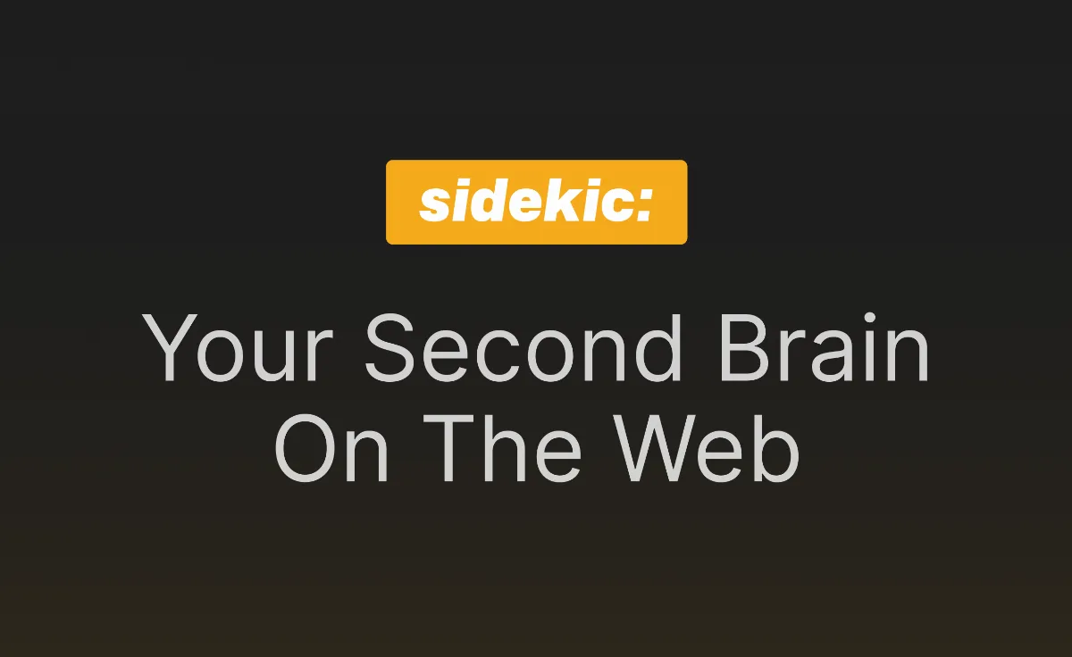 Preview of Sidekic AI: Your Personal Search Engine