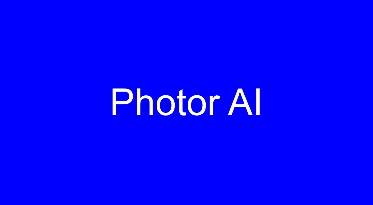 Preview of Photor AI