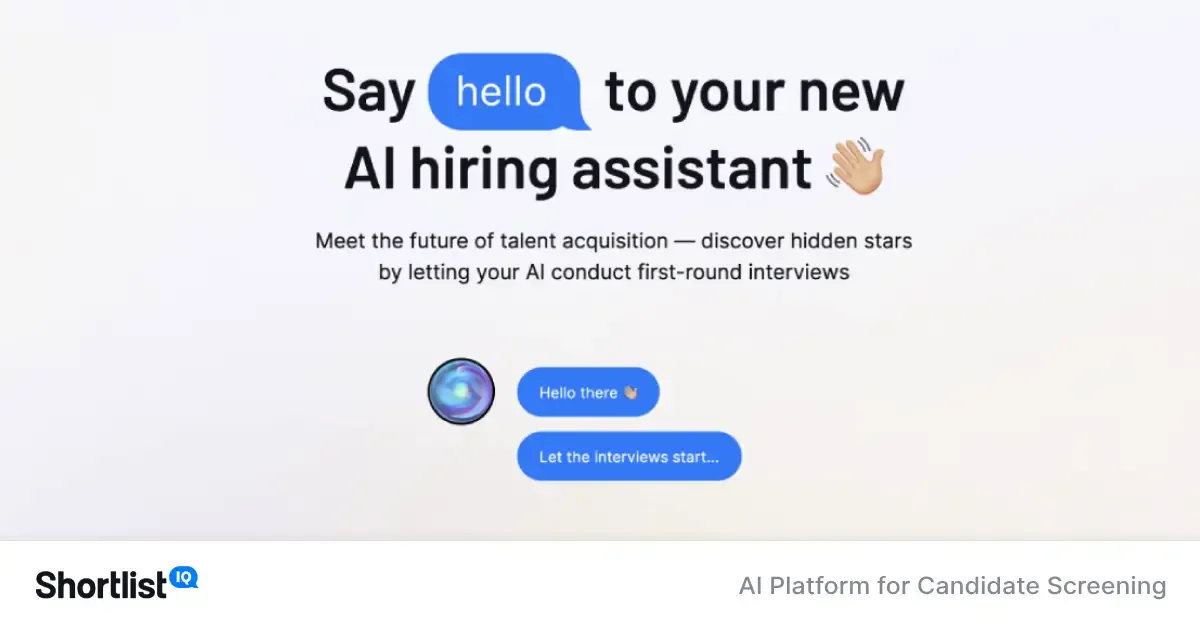 Preview of Shortlistiq