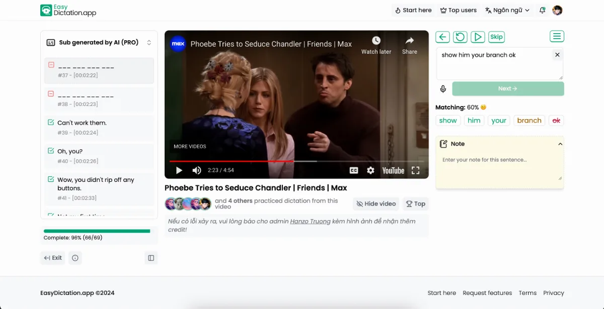 Preview of Easydictation
