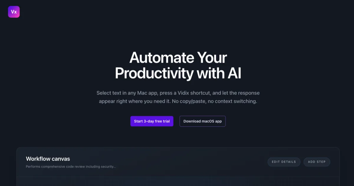 Preview of Vidix