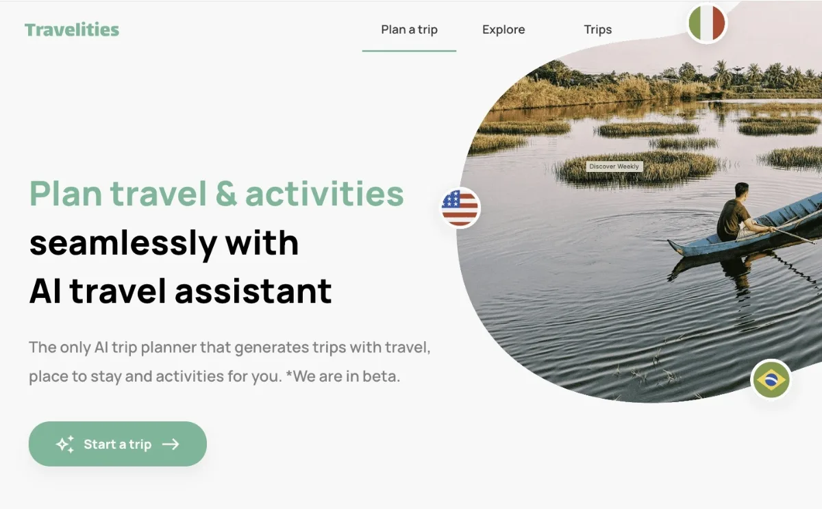Preview of Travelities