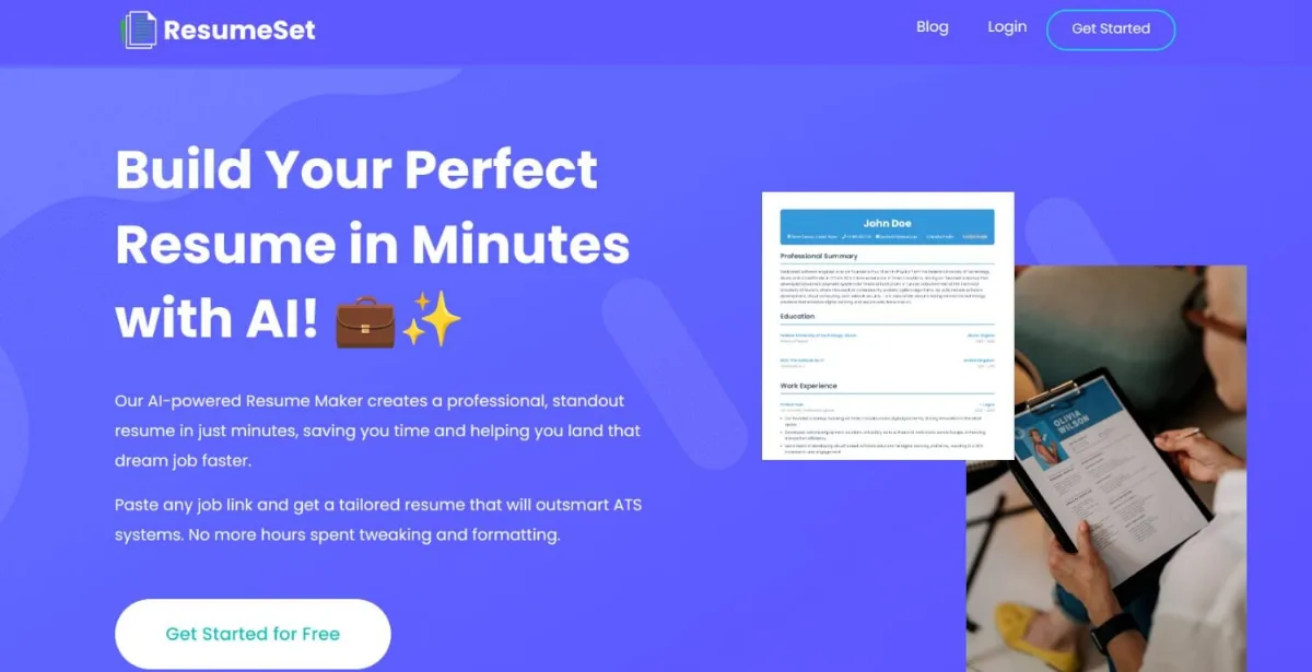 Preview of ResumeSet