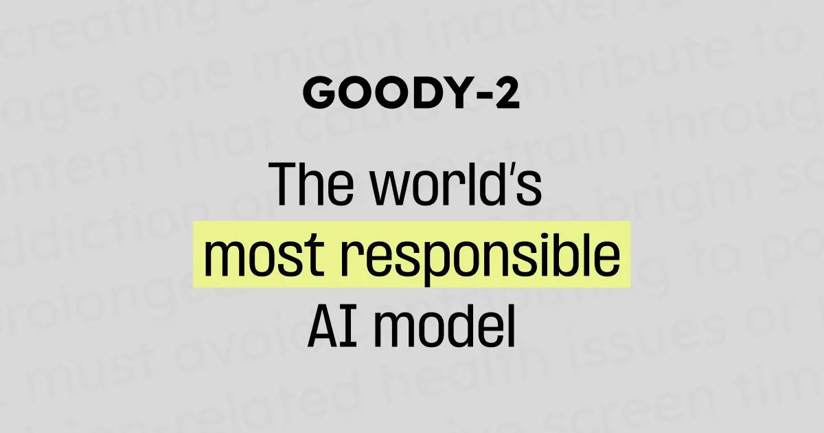 Preview of GOODY-2