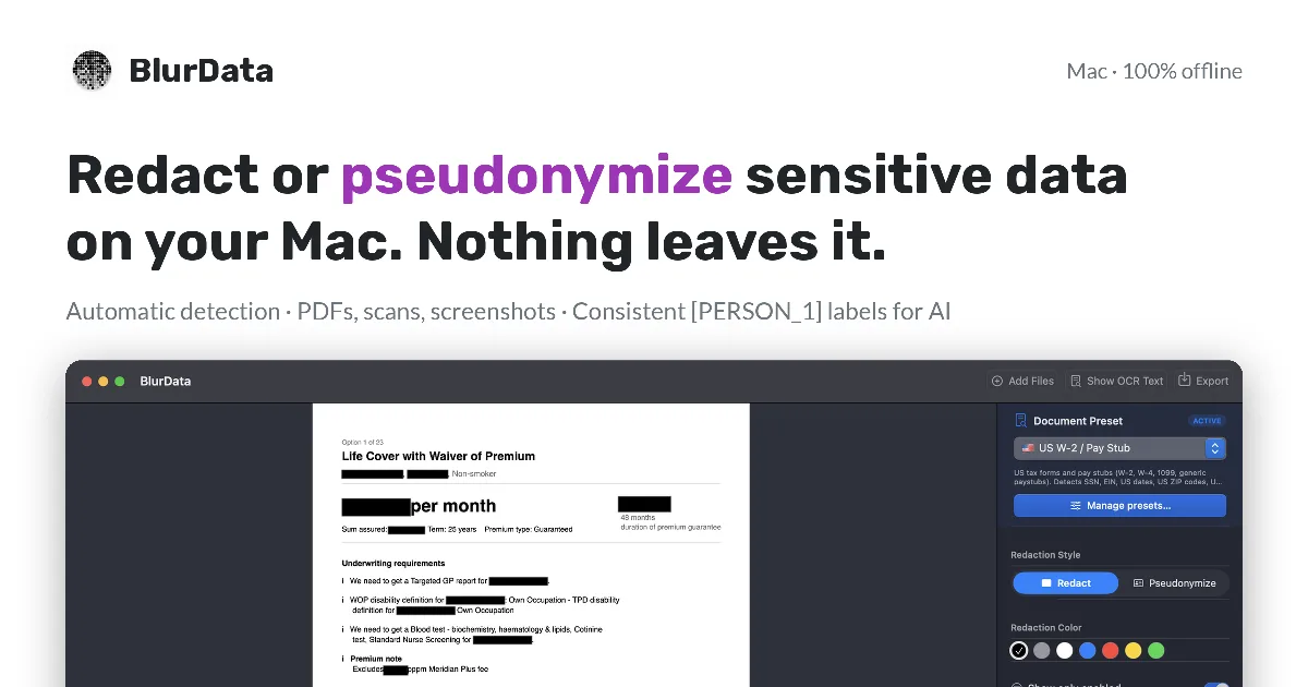 Preview of BlurData