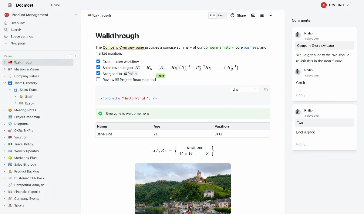 Preview of Enterprise-ready Wiki for Teams
