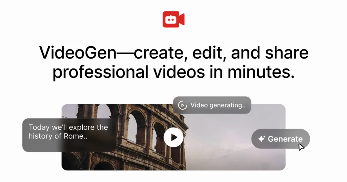 Preview of VideoGen