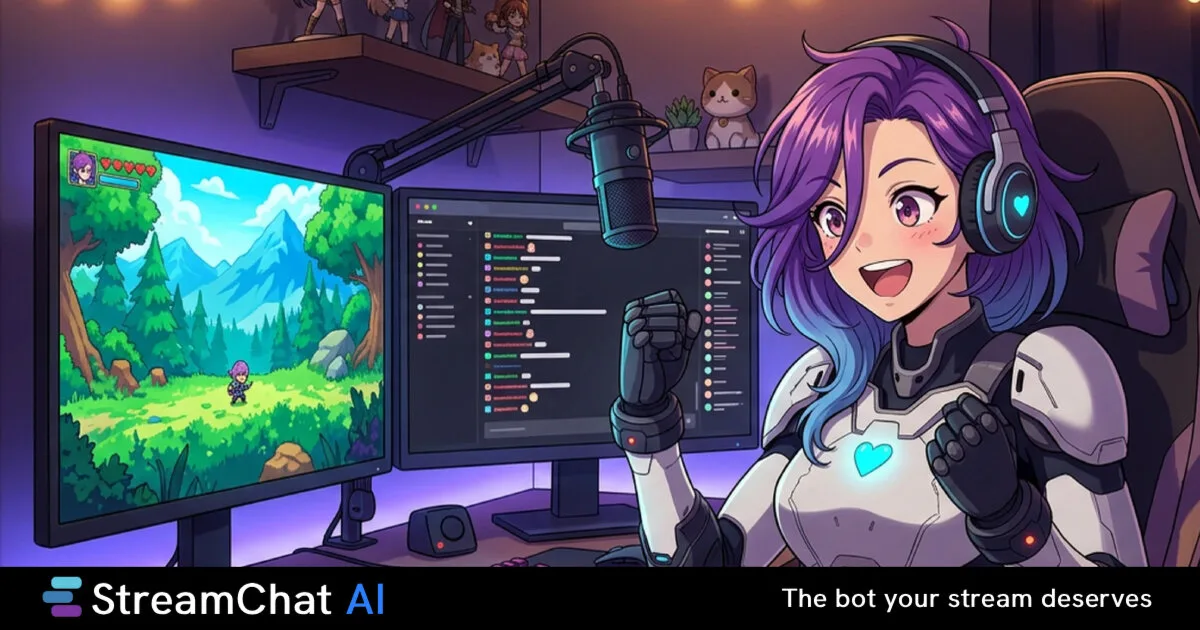 Preview of StreamChat AI