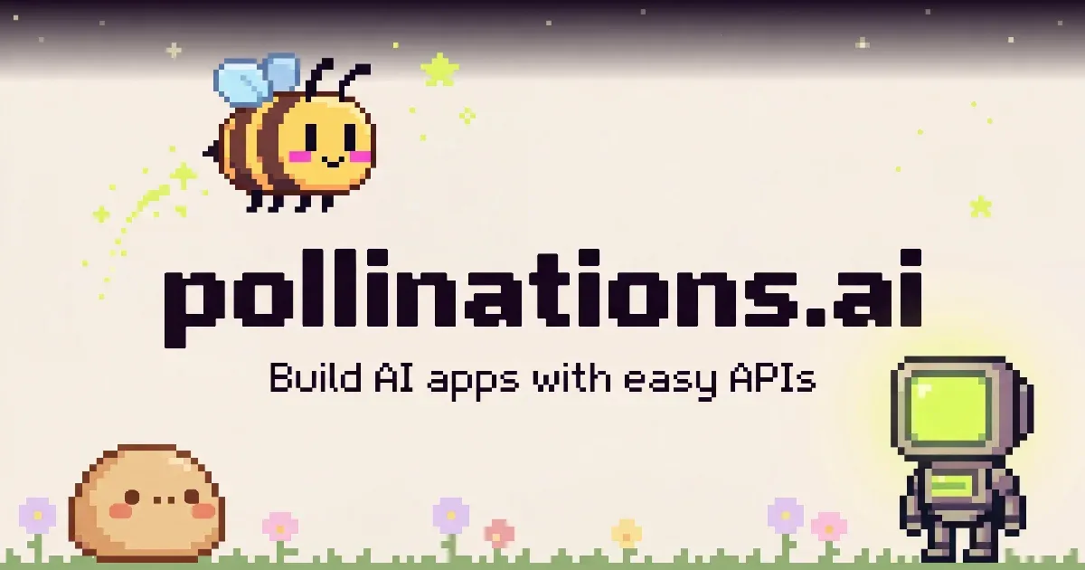 Preview of pollinations.ai