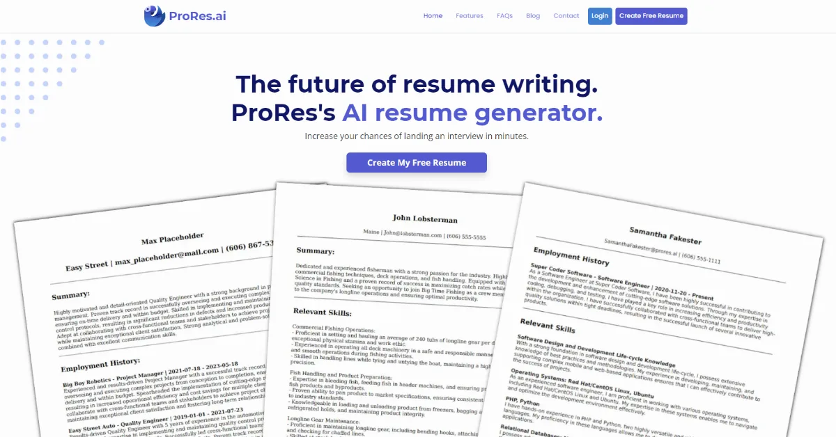 Preview of ProRes.ai