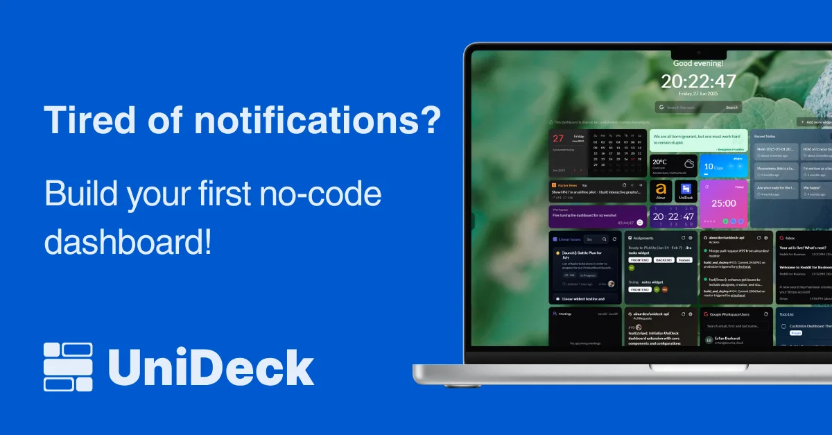 Preview of UniDeck