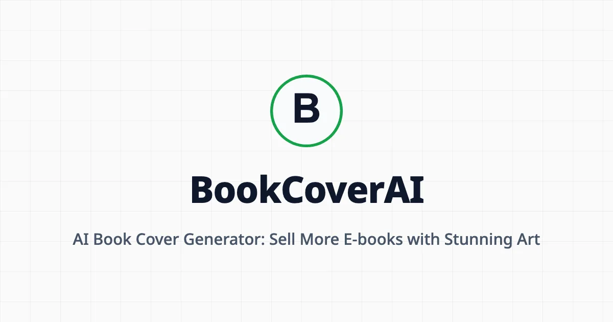 Preview of BookCoverAI