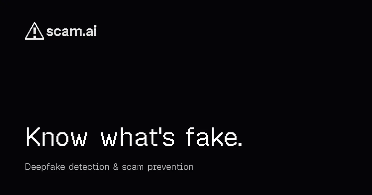 Preview of Scam AI
