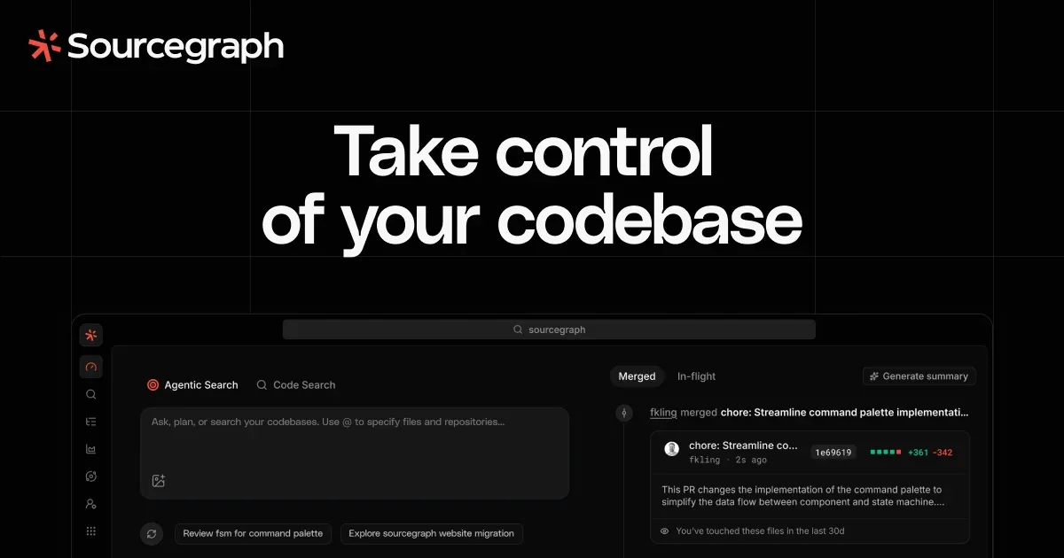 Preview of Sourcegraph