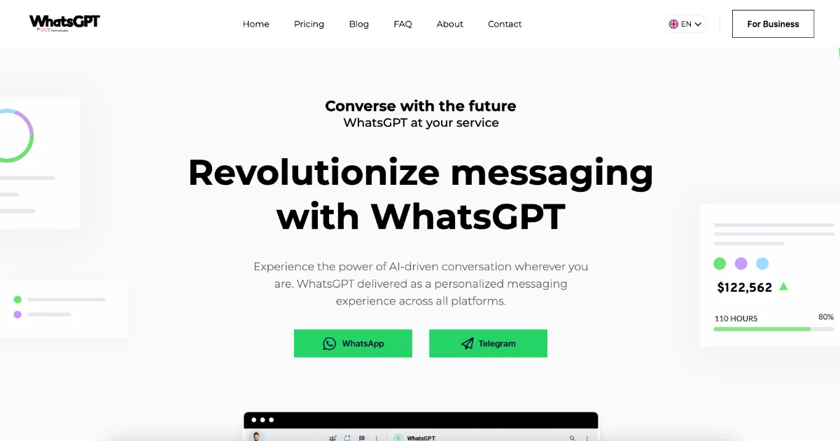 Preview of WhatsGPT