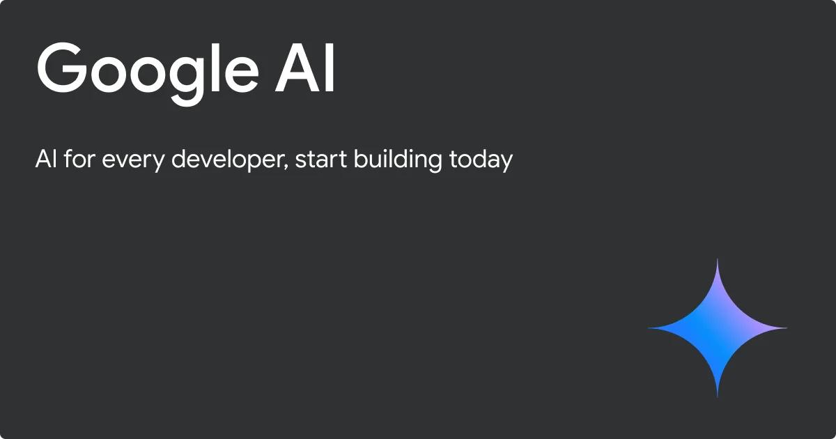 Preview of Google AI for Developers