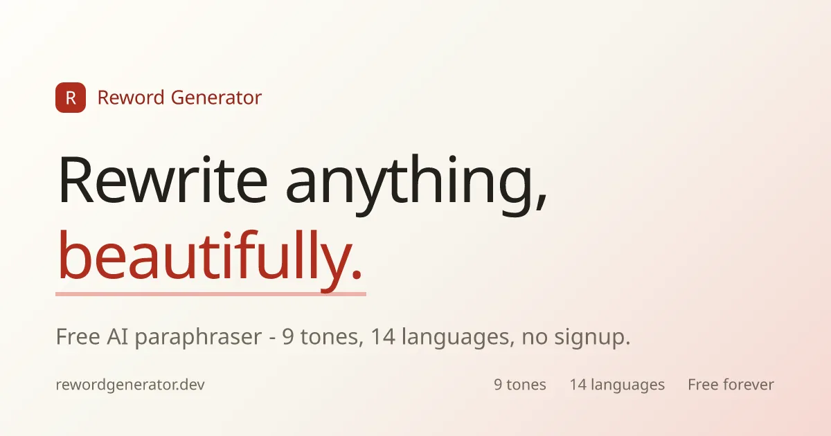 Preview of Word Changer