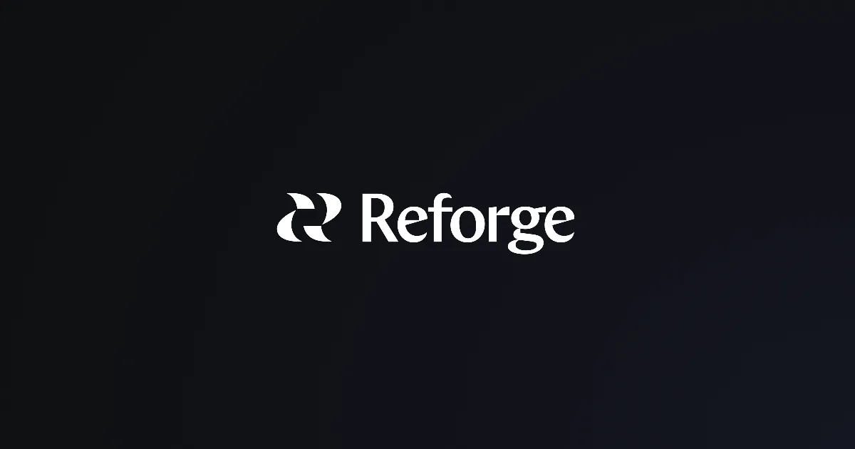 Preview of Reforge
