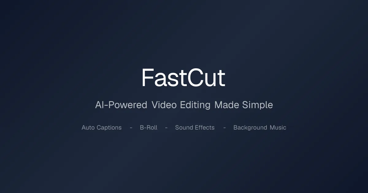 Preview of FastCut