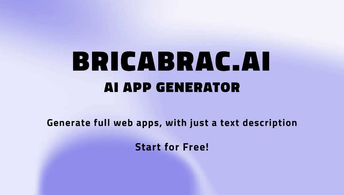 Preview of AI App Generator