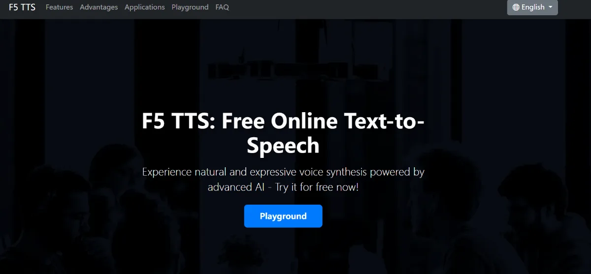 Preview of F5 TTS