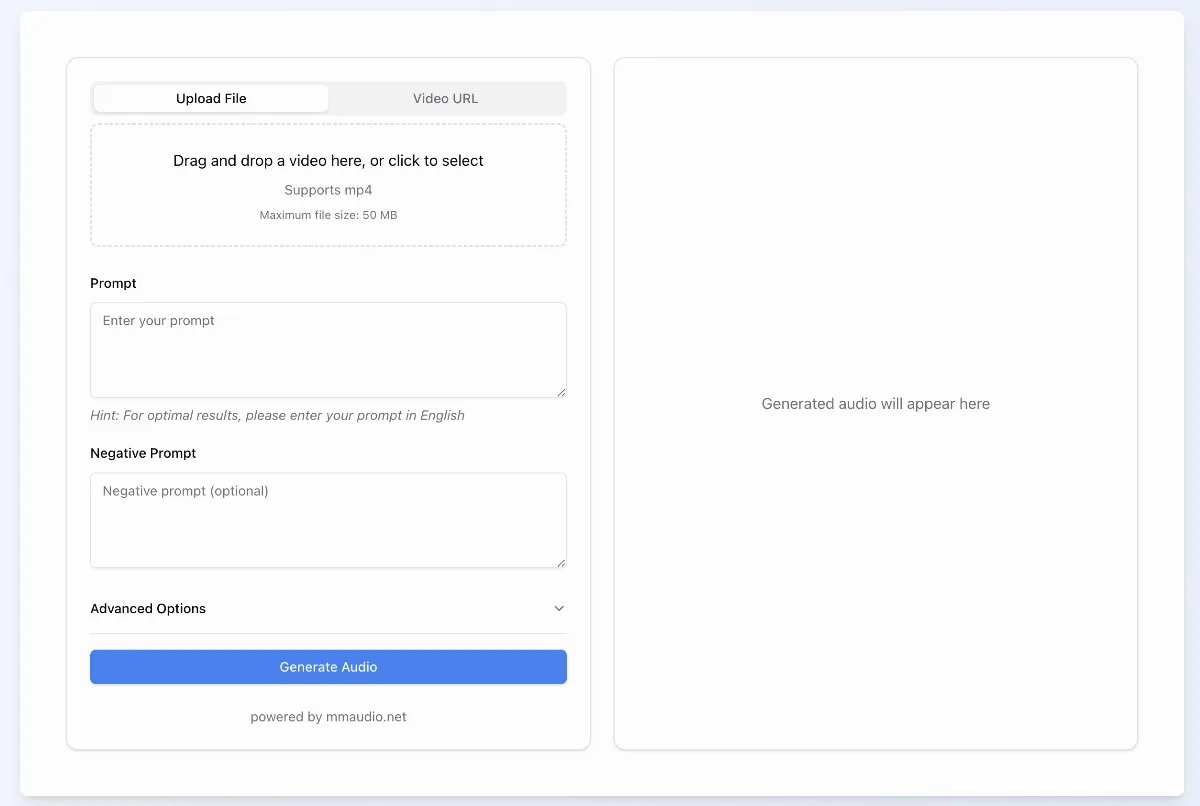 Preview of MMaudio