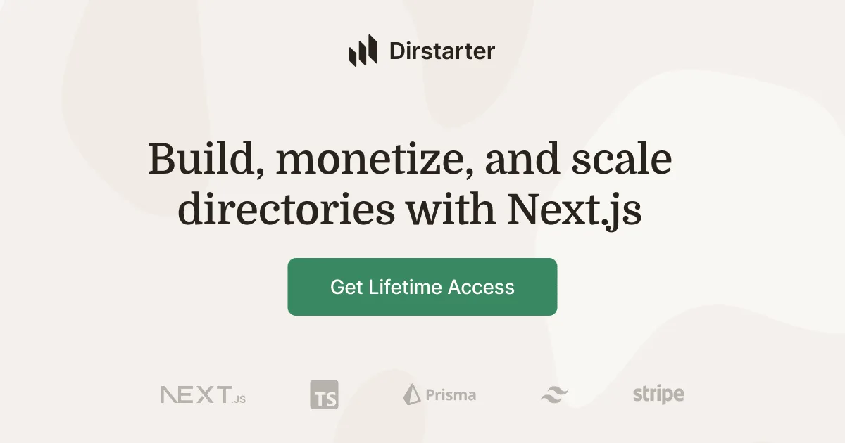 Preview of Dirstarter