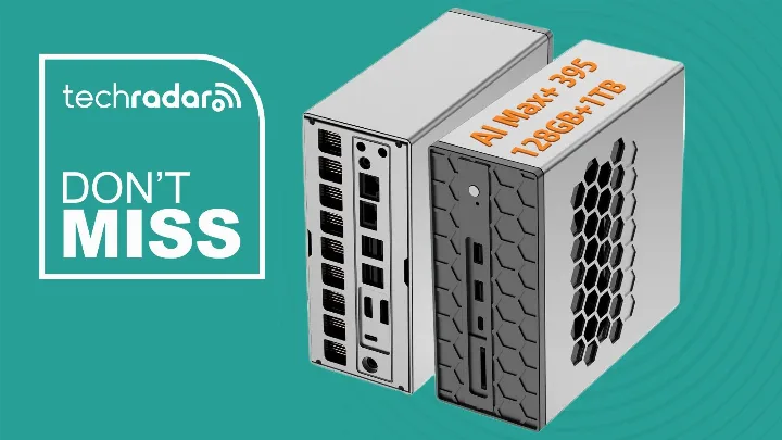 Image for: Slowly going down? Buy a 128GB Ryzen AI Max+ 395 Mini PC with 1TB SSD for $3,299 — Chinese startup releases AI workstati