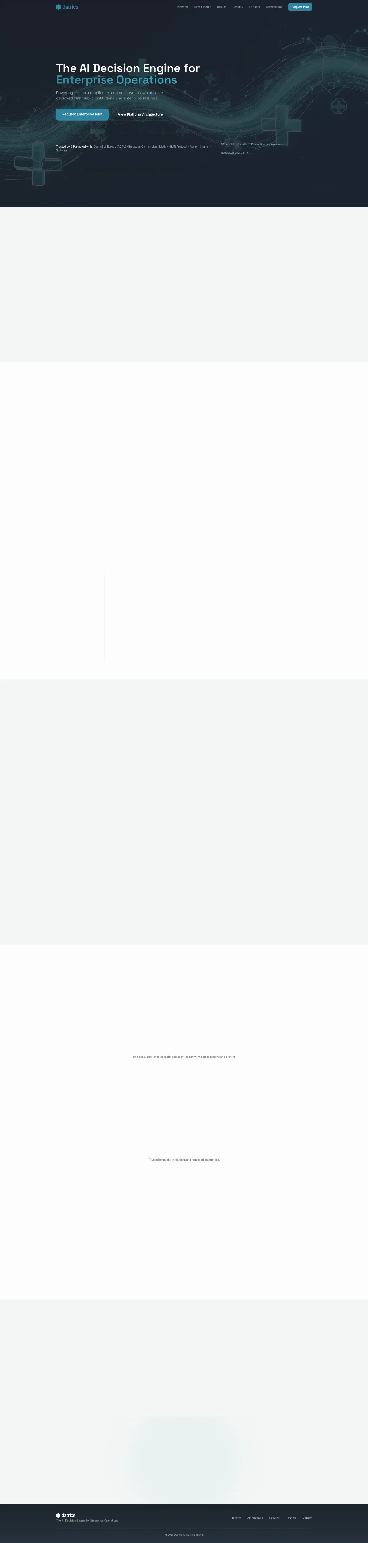 Preview of Datrics
