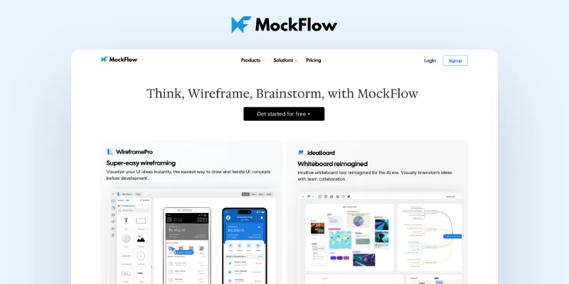 Preview of MockFlow