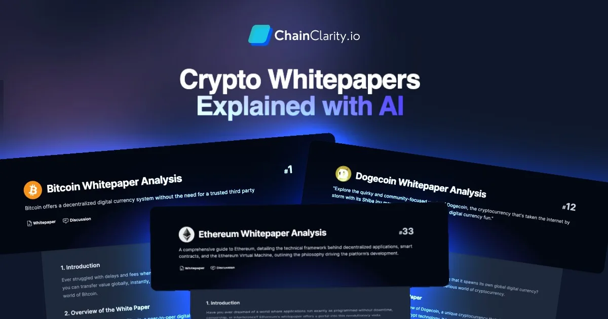 Preview of ChainClarity