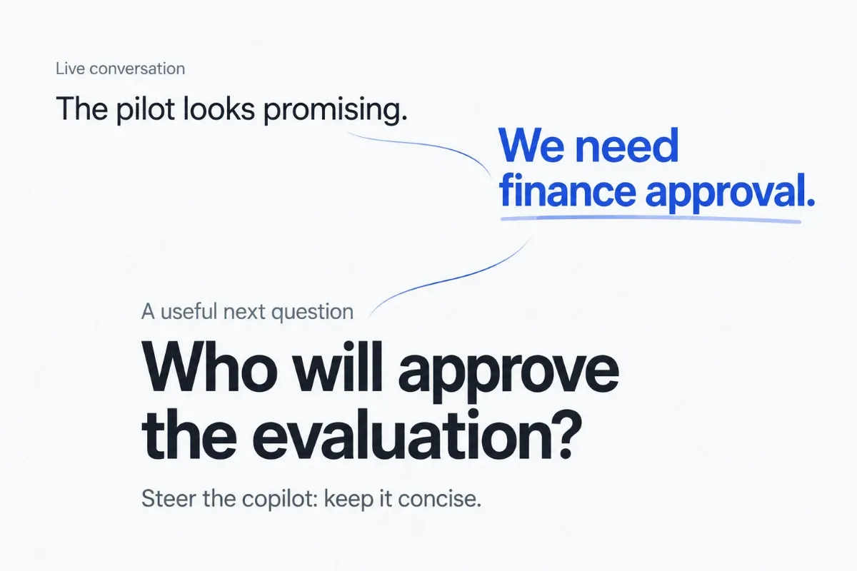 Preview of Sales Copilot