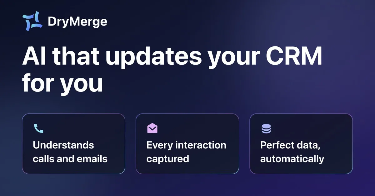 Preview of DryMerge