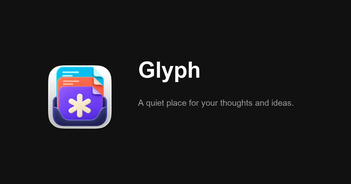 Preview of Glyph