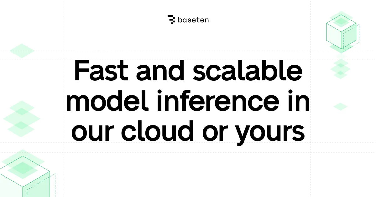 Preview of Baseten