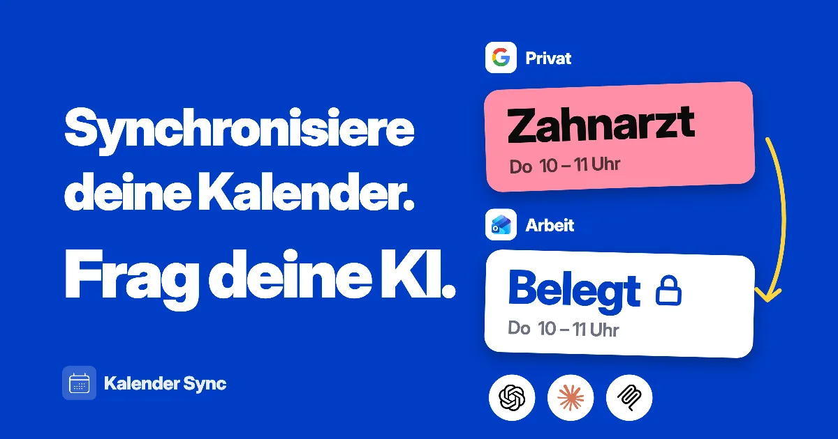 Preview of Kalender Sync