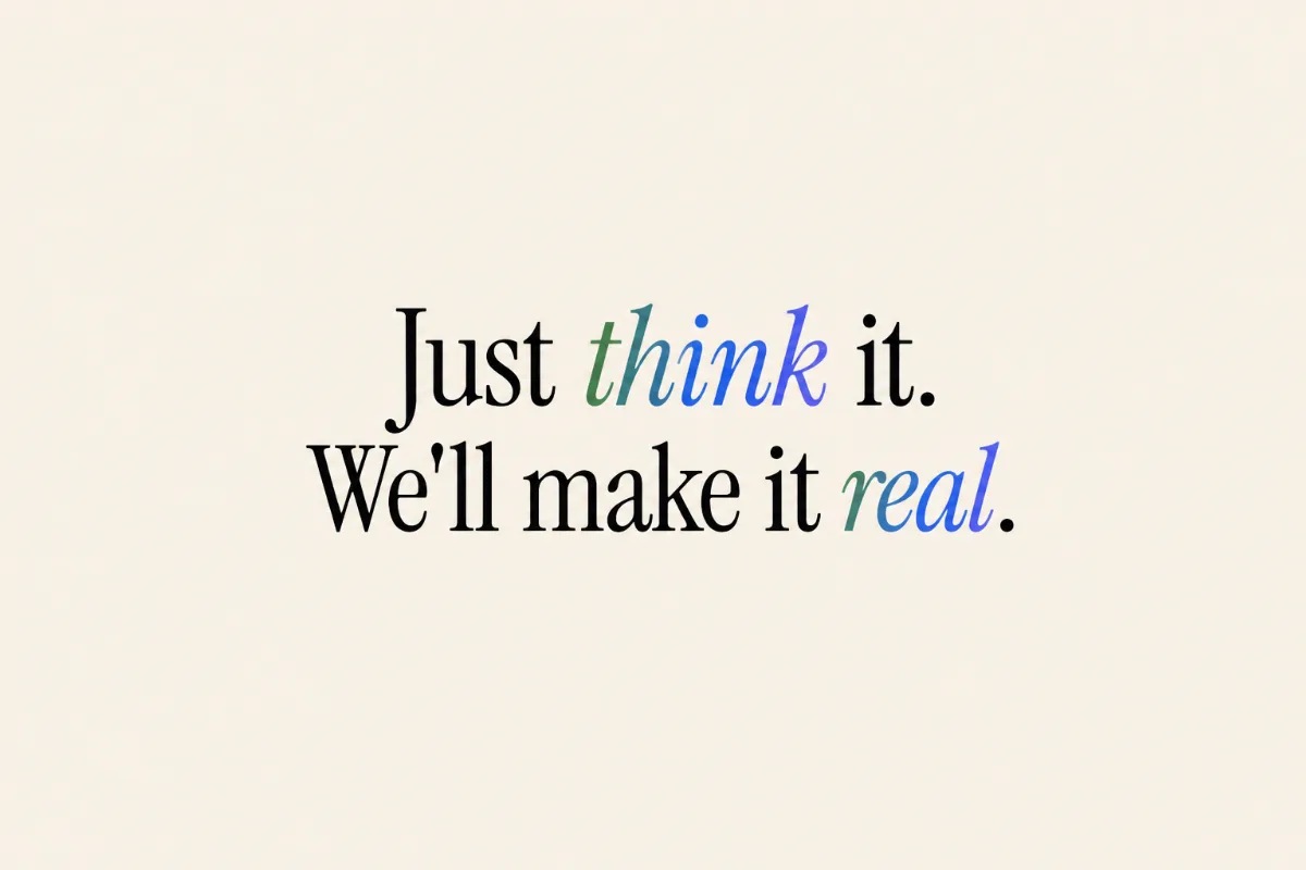 Preview of Just Think AI