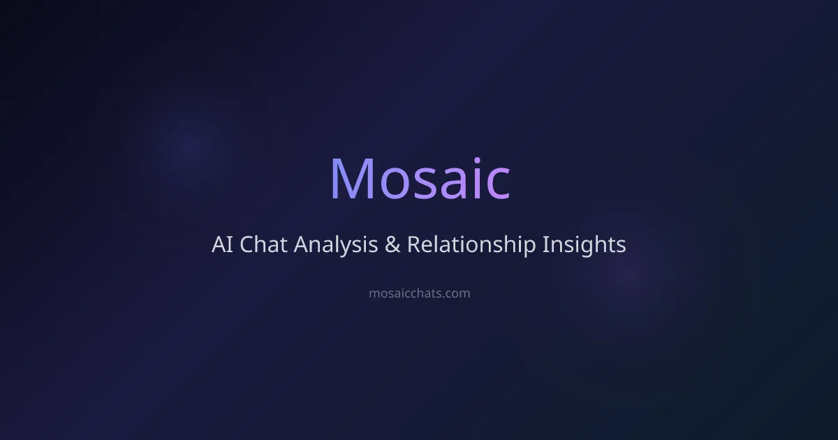 Preview of MosaicChats