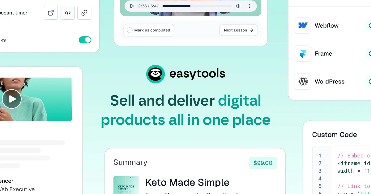 Preview of Easytools