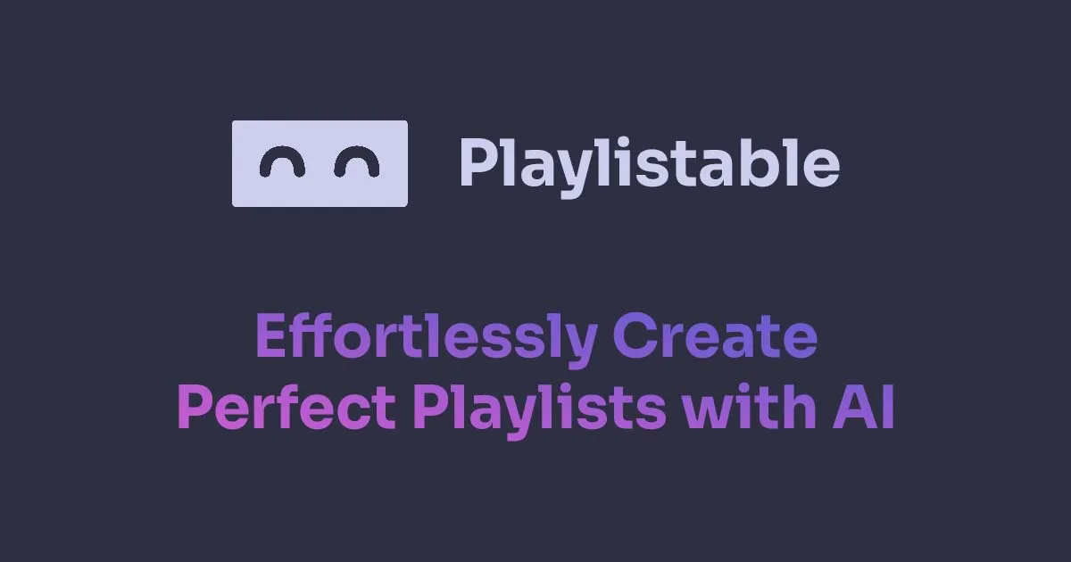 Preview of Spotify Playlist Maker
