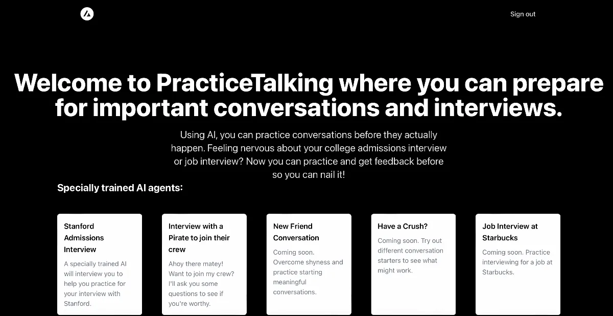 Preview of PracticeTalking