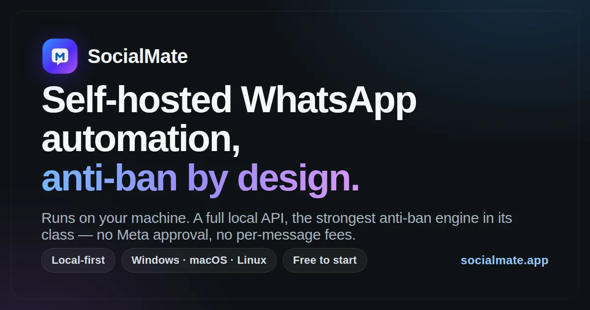 Preview of SocialMate
