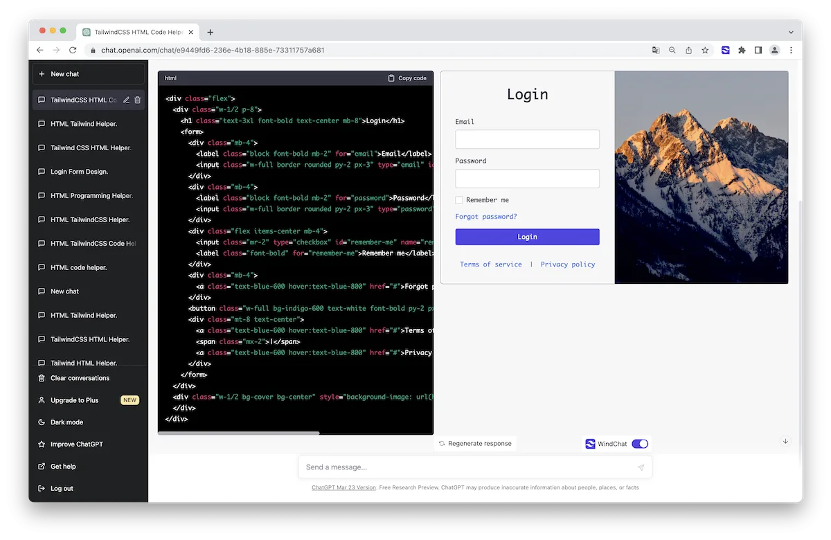 Preview of WindChat